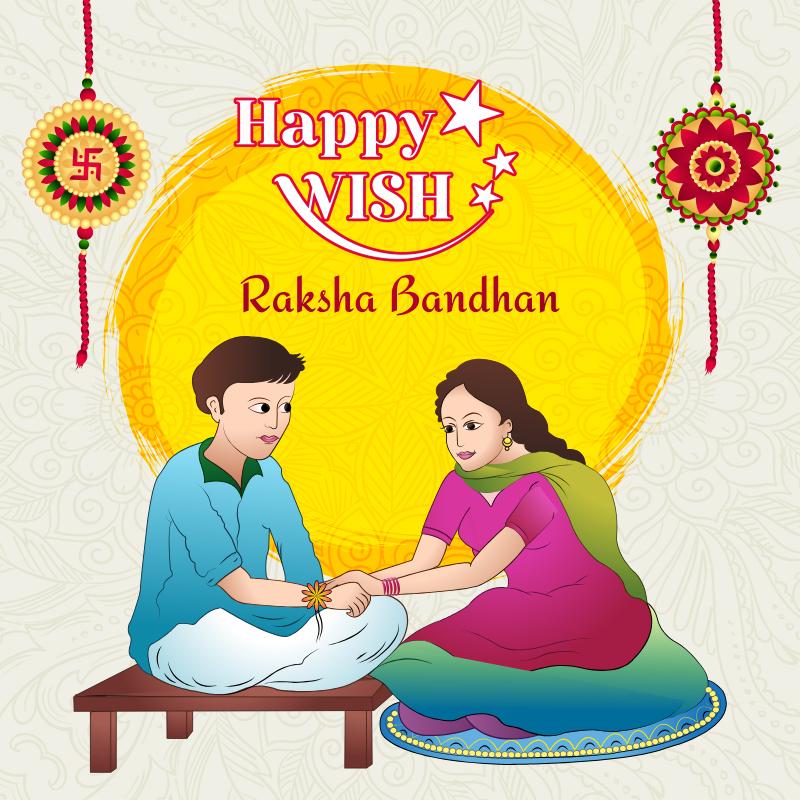 Happy Wish Raksha Bandhan